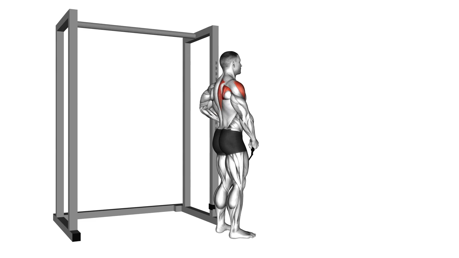 Band One Arm Front Raise