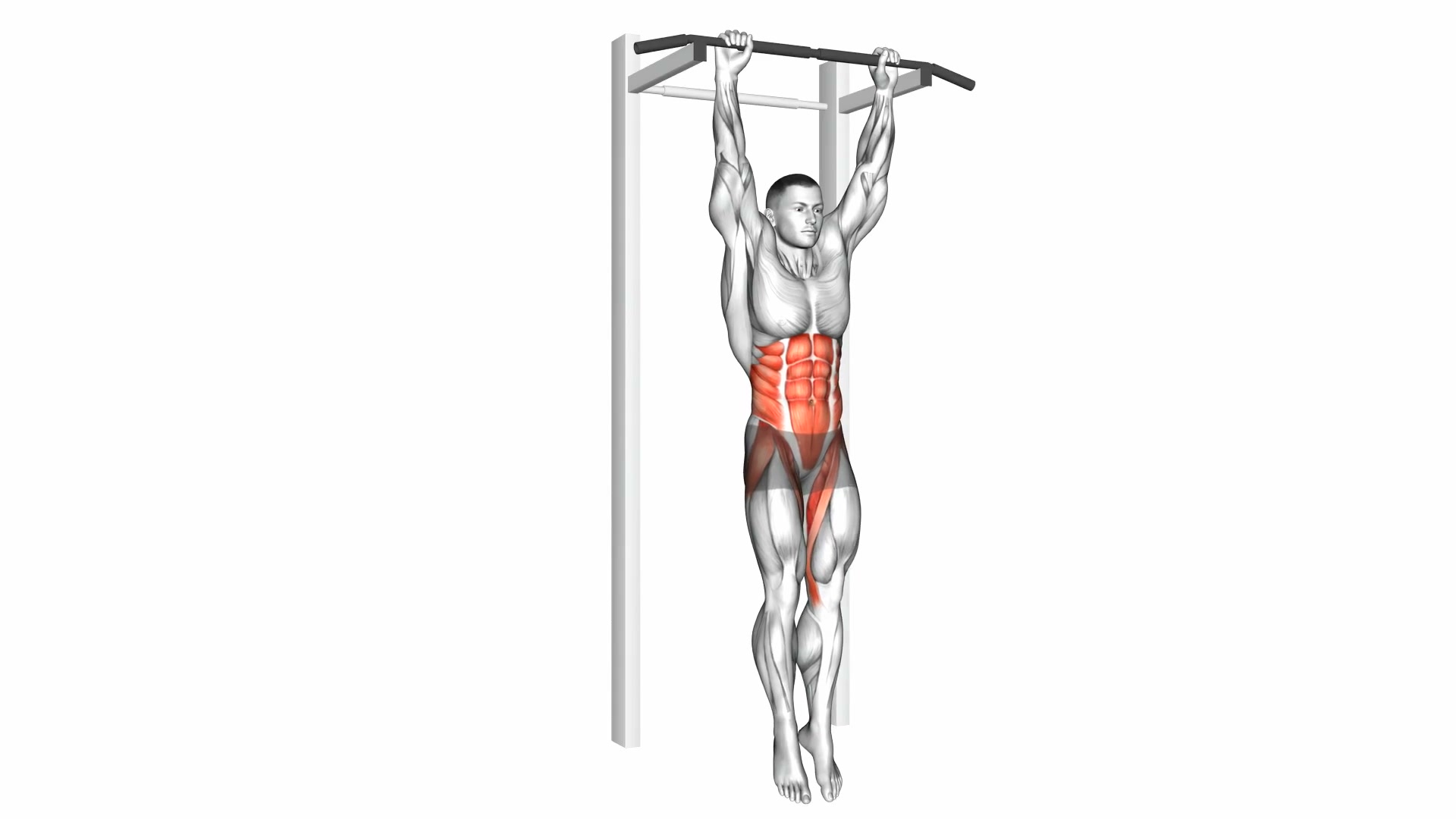 Hanging Leg Hip Raise demo