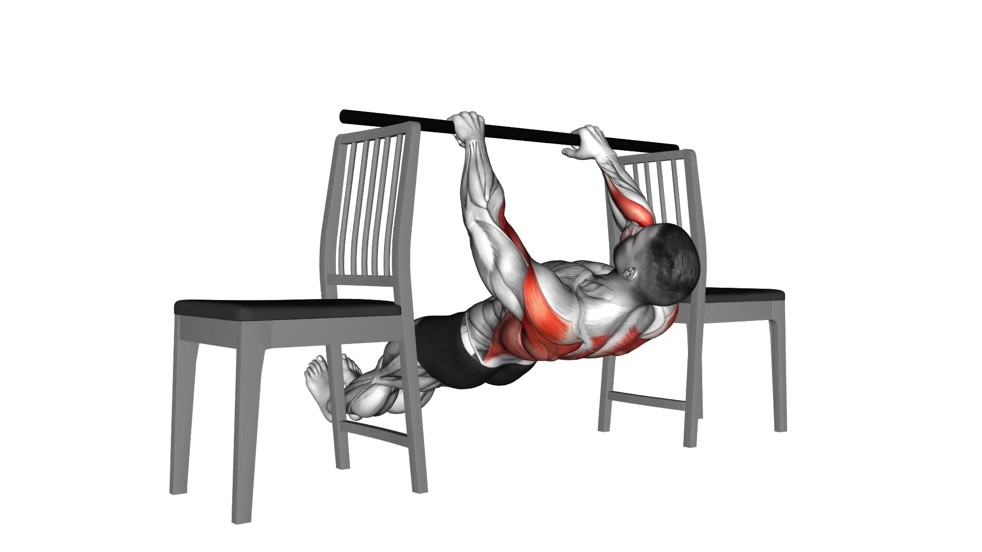 Inverted Row Between Chairs demo