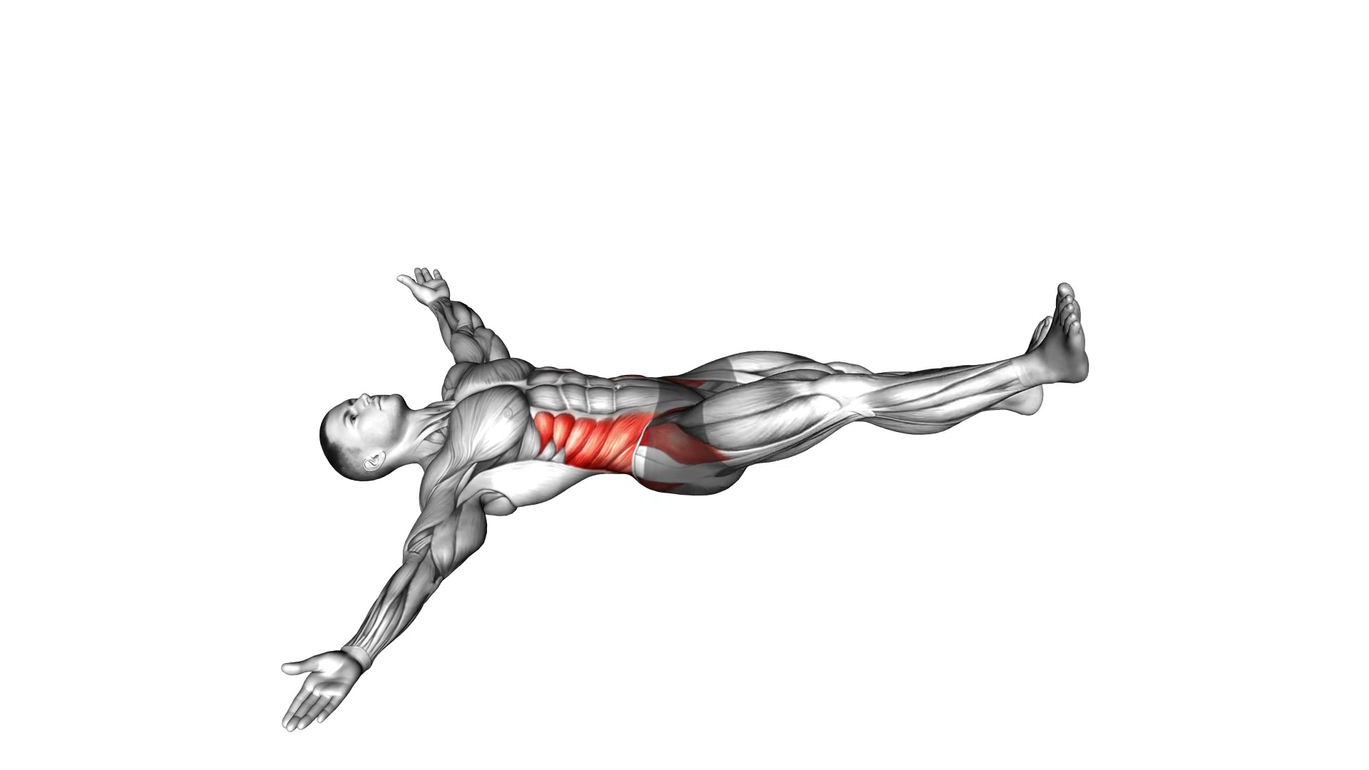 Iron Cross Stretch demo