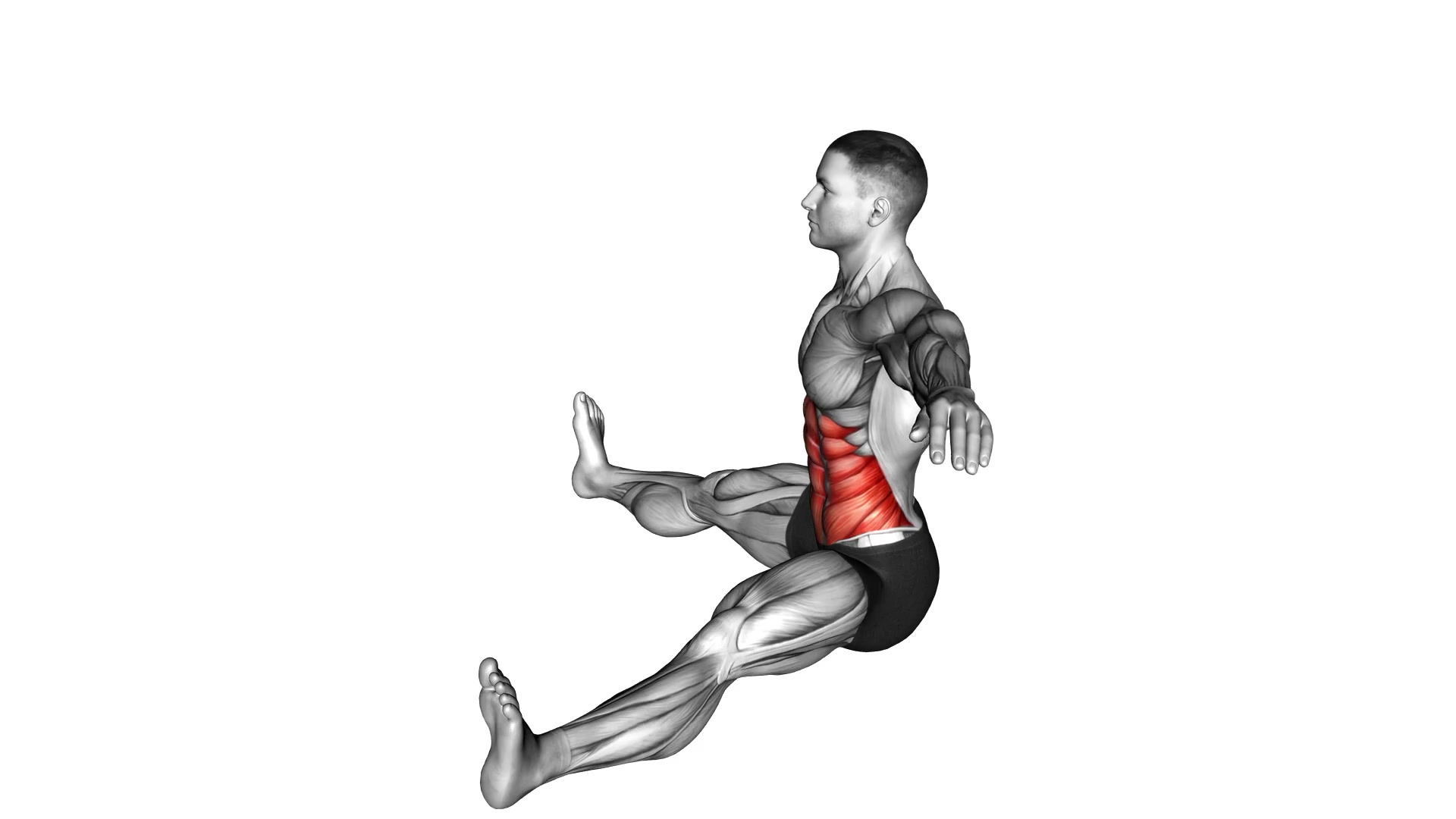 Seated Twist Stretch (Straight Arm) demo