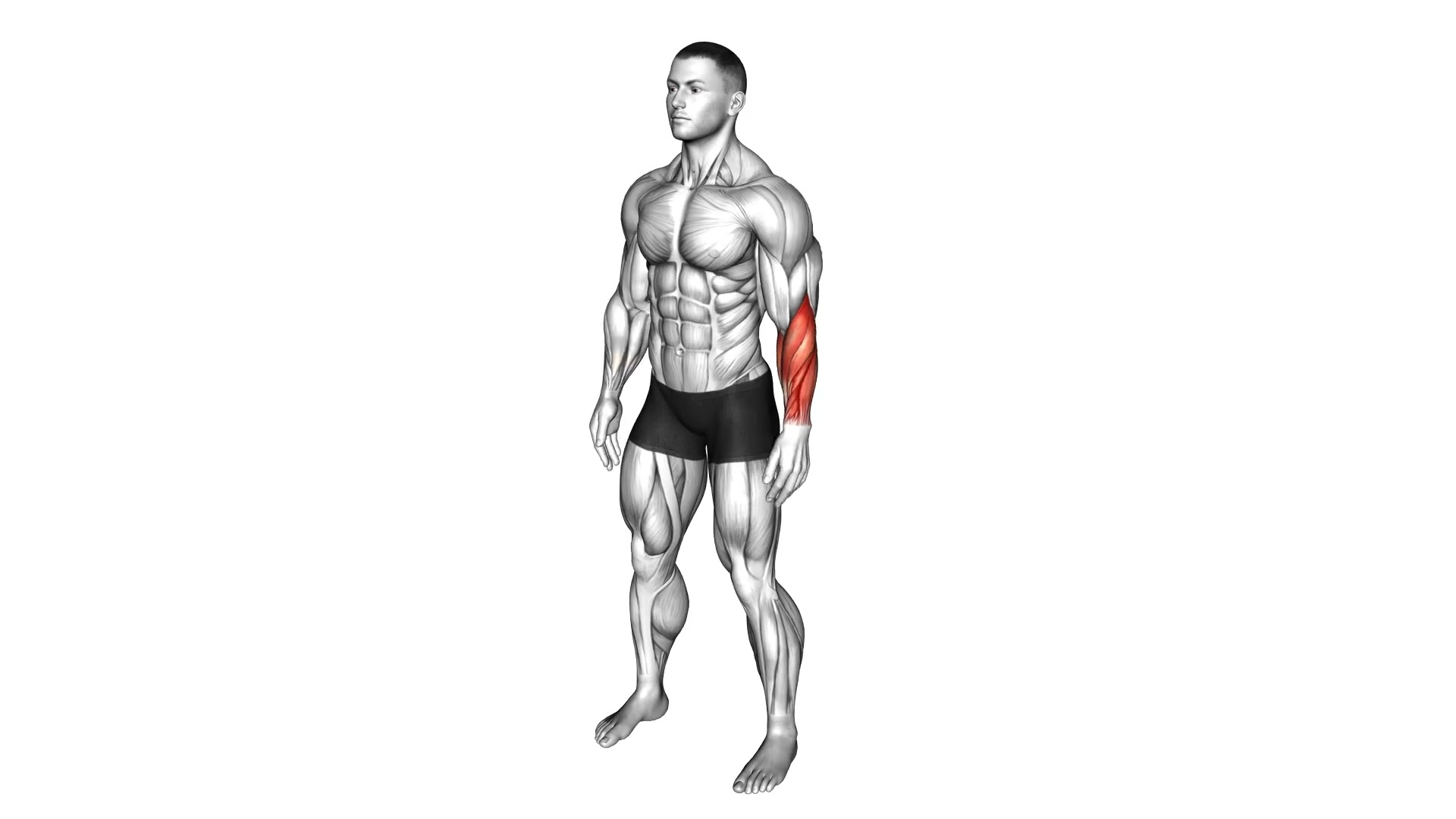 Side Wrist Pull Stretch demo