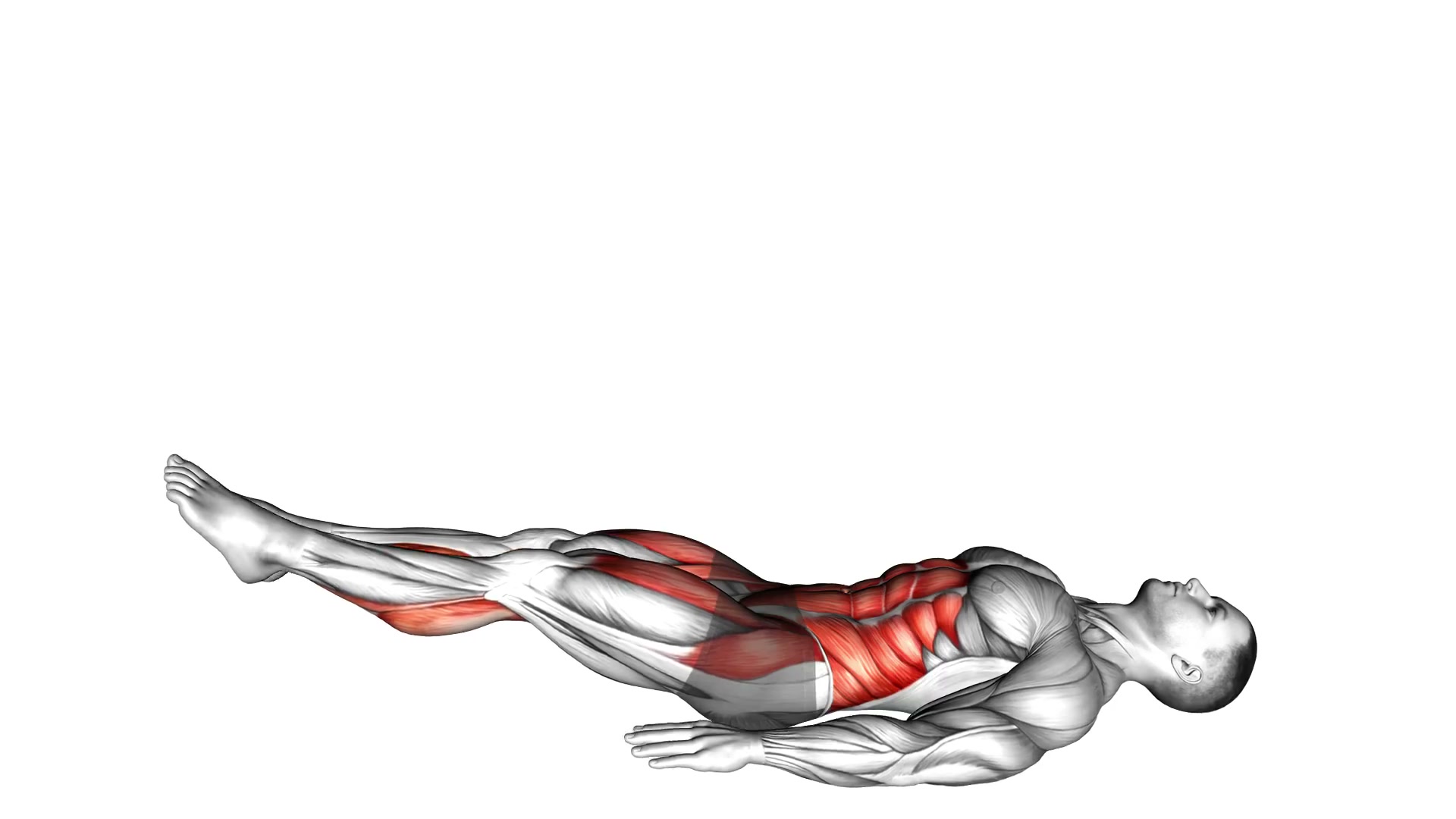 Single Straight Leg Stretch demo